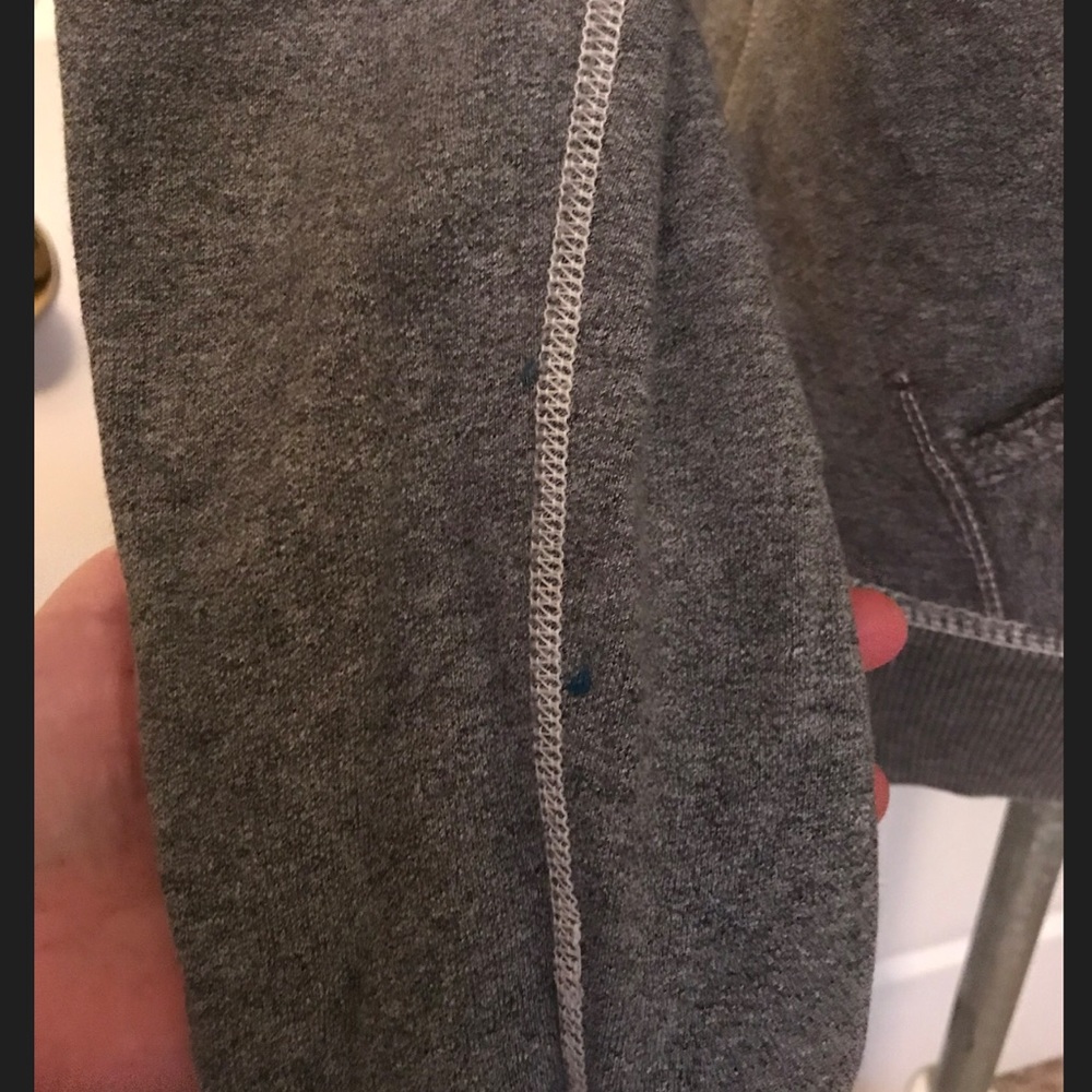 AEO Gray Hooded Sweatshirt - Picture 4 of 8